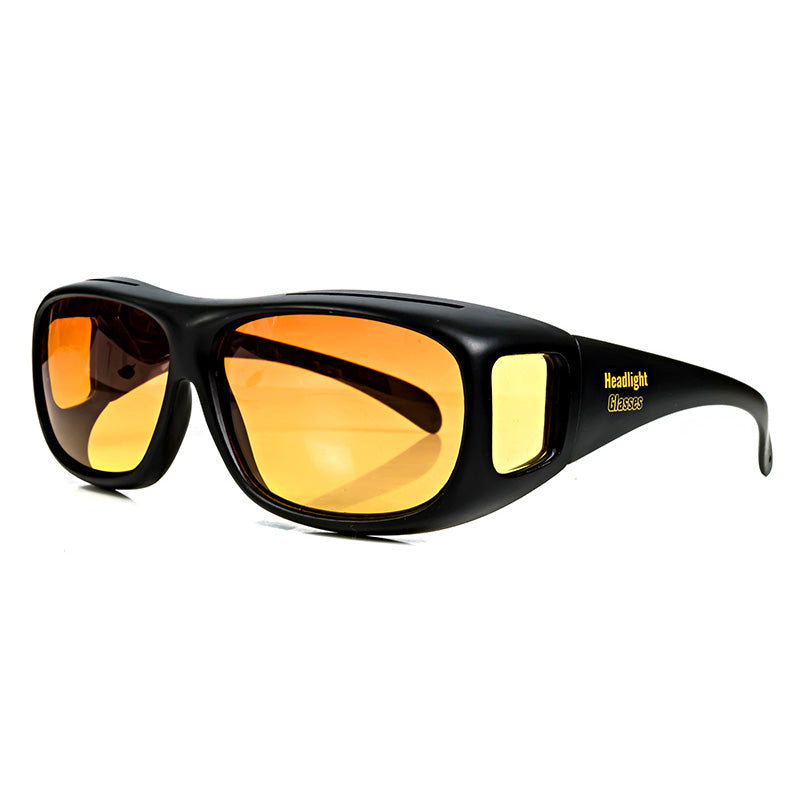 Headlight Glasses with Polarized LED GlareCut Technology™ (Fit Over Glasses)